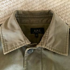 A.P.C. Olive Green Jacket